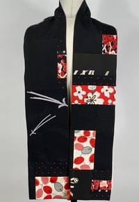Image 1 of Red and Black Flight Scarf