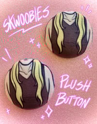 Image 1 of SKWOOBIES PLUSH BUTTON (PRE-ORDER)