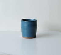 Image 1 of 8 oz cup in Teal Blue