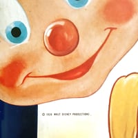 Image 3 of Walt Disney - Pinocchio - Gilette Blue Blades - Barbershop / Large Store Display Sign Panel (1939)