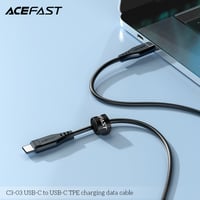 Image 3 of Acefast USB-C to USB-C TPE Charging Data Cable