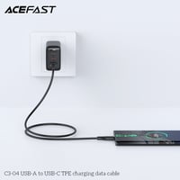 Image 2 of  Acefast USB-A to USB-C Cable 1.2m - 3A Fast Charging Data Cable