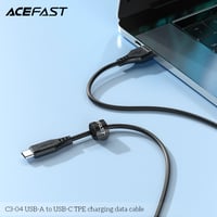 Image 3 of  Acefast USB-A to USB-C Cable 1.2m - 3A Fast Charging Data Cable