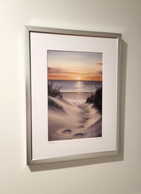 Image 2 of 'Footprints' Framed Print 