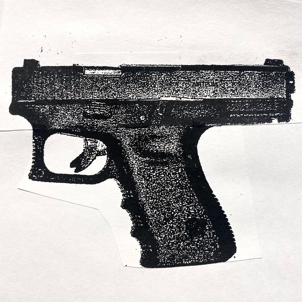 Image of 'pistol' original collage