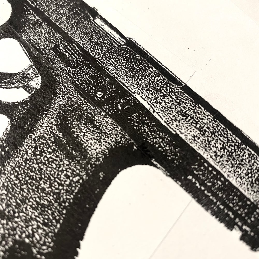 Image of 'pistol' original collage