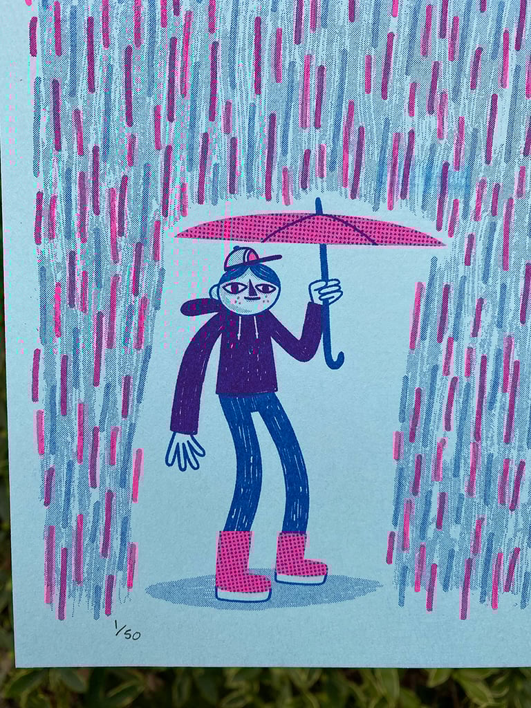 RAINY RISO PRINT Image 3
