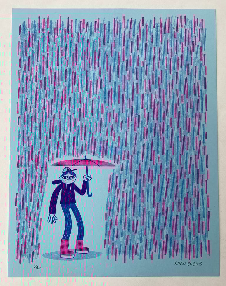 RAINY RISO PRINT Image 2