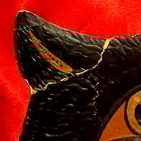 Image 3 of H. E. Luhrs Co. - Early Pressed-Pulp Halloween Cat Mask (1928-1934) 