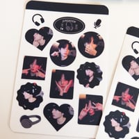 Image 3 of Jungkook Sticker Sheet| Water resistant | Jungkook - BTS