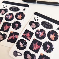 Image 4 of Jungkook Sticker Sheet| Water resistant | Jungkook - BTS