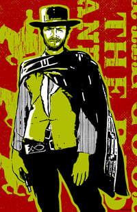 Clint Eastwood 11x17 Print