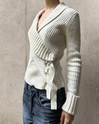 Image 5 of CREAM BUCKLE KNIT