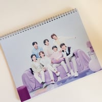 Image 3 of Kpop Multifandom Calendar, Kpop Desk Calendar 2026, Kpop Custom Calendar, Gift for Kpop Fan