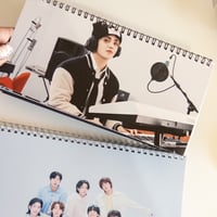 Image 5 of Kpop Multifandom Calendar, Kpop Desk Calendar 2026, Kpop Custom Calendar, Gift for Kpop Fan