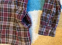 Image 6 of Bluco work garment flannel shirt iron heart, size M