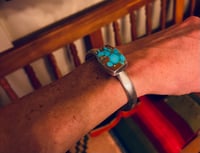 Image 2 of Royston Turquoise Sterling Silver Cuff 