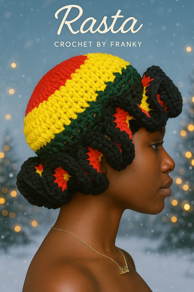 Image of Xxl ruffle hats rasta