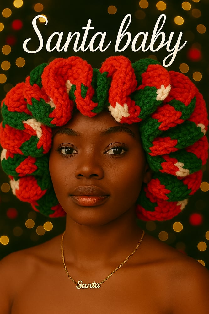 Image of Xxl ruffle hat Santa baby 