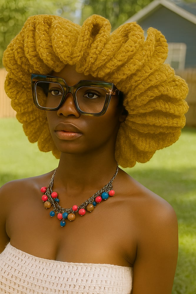 Image of Xxl ruffle gold