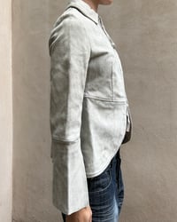 Image 6 of SUEDE SUPER PALE GREEN JACKET