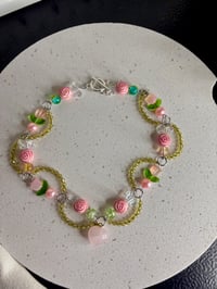 Image 4 of Cottagecore Green Swirl Choker Necklaces Collection