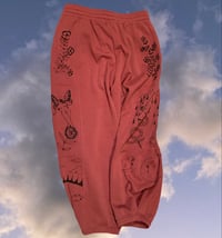 Image 2 of "Sun and Moon" sweatpants Large