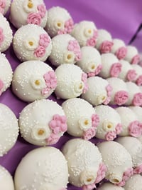 Image 1 of Baby in bloom shower cake pops or balls!