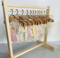 Image 1 of Custom Baby Shower Cookies: Onesie Hanger Favors