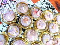 Image 1 of Floral butterfly treat package! Cake sickles, dipped Pretzels, oreos, and krispies