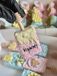 Image 2 of Winnie the pooh baby shower, Dipped Treat Package: Pink, blue or combo!