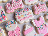 Image 2 of Baby Sprinkle cookies! In any color