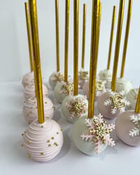 Image 3 of Winter onederland/ wonderland cake pops!