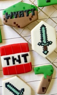 Image 4 of Minecraft Cookies! Fully customizable!!