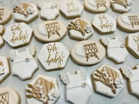 Image 1 of Boho baby cookies! Several styles and custom  colors