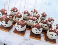 Image 1 of Cake pops, "I love you smore" customized flavors, individually wrapped,  ships free!