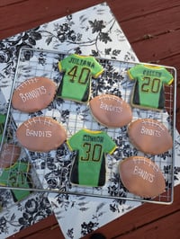 Image 5 of Team Jersey cookies, completely customizable