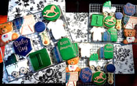 Image 5 of Polo Ralph Lauren inspired cookies! Great for fall baby showers