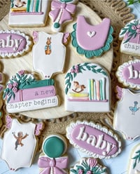 Image 1 of A new chapter, once upon a baby cookies