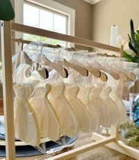 Image 2 of Dress Cookies: Bridal Shower or Wedding Favors, Custom Theme