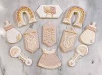 Image 4 of Boho baby cookies! Several styles and custom  colors
