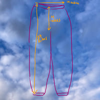 Image 2 of "Garden Club" sweatpants Medium 