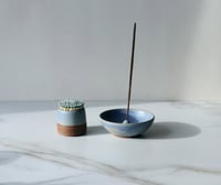 Image 1 of Match striker + incense holder set, in Reef