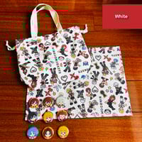 Image 2 of Kingdom Hearts Tote Bag, Buttons and Placemat