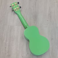 Image 2 of Mahalo Rainbow Series Soprano Ukulele - Light Green