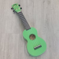 Image 1 of Mahalo Rainbow Series Soprano Ukulele - Light Green