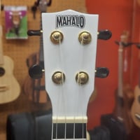 Image 3 of Mahalo Rainbow Series Soprano Ukulele - White