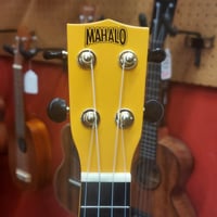 Image 3 of Mahalo Rainbow Series Soprano Ukulele - Yellow