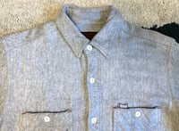 Image 2 of Engineered Garments intermediates brushed cotton shirt, made in USA, size M