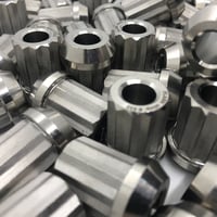 Image 9 of BLANK TITANIUM 12 Point Wheel Nuts #532